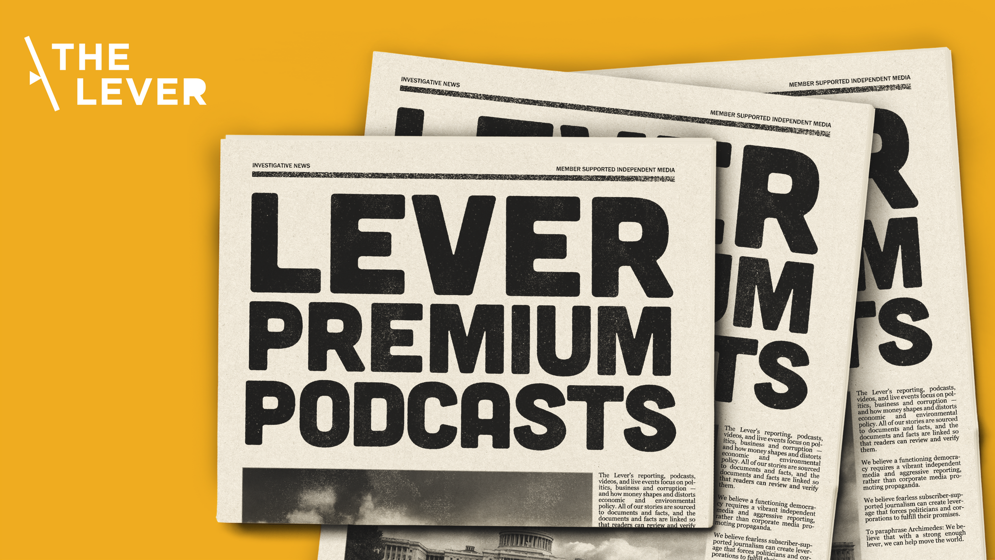 Premium Podcast Content from The Lever