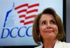 Democratic House Speaker Nancy Pelosi at the DCCC Headquarters (Photo credit: AP Photo/Carolyn Kaster)