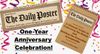 EVENT: Join Us To Celebrate The Daily Poster's Anniversary