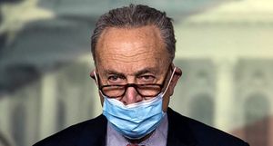 Schumer Begins 2021 Promising To Fight — Then Immediately Surrenders